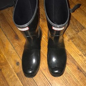 Hunter rain boots excellent condition